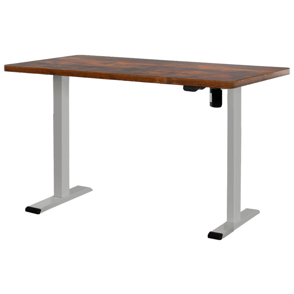 Electric Black/Grey/White Sit-Stand Desk