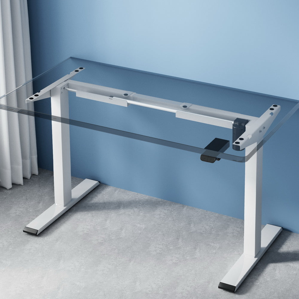 Standing Desk Frame Only Motorised White