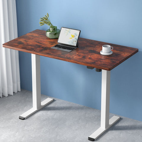 Electric Black/Grey/White Sit-Stand Desk