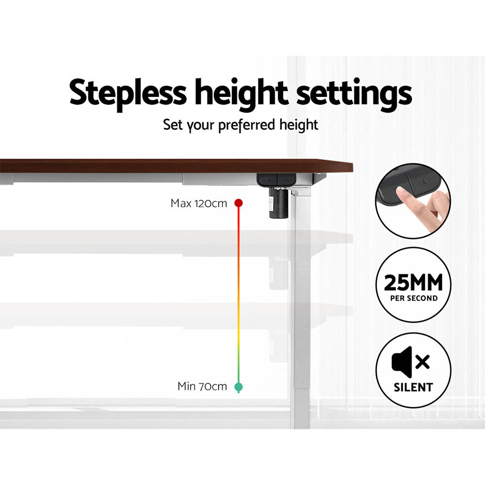 Electric Standing Desk Motorised Adjustable Sit Stand Desks