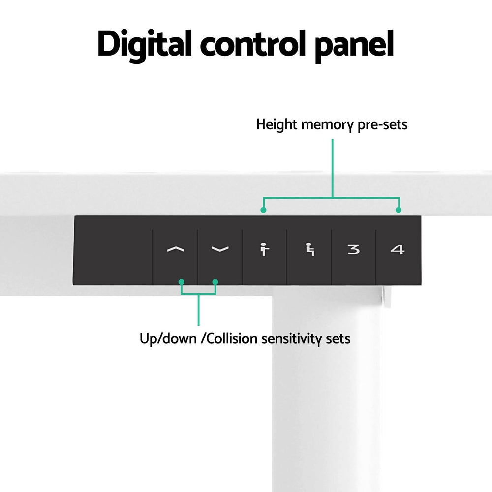 Electric Standing Desk Sit Stand Desks 120CM