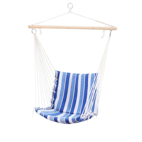 Hammock Chair Swing Camping Blue