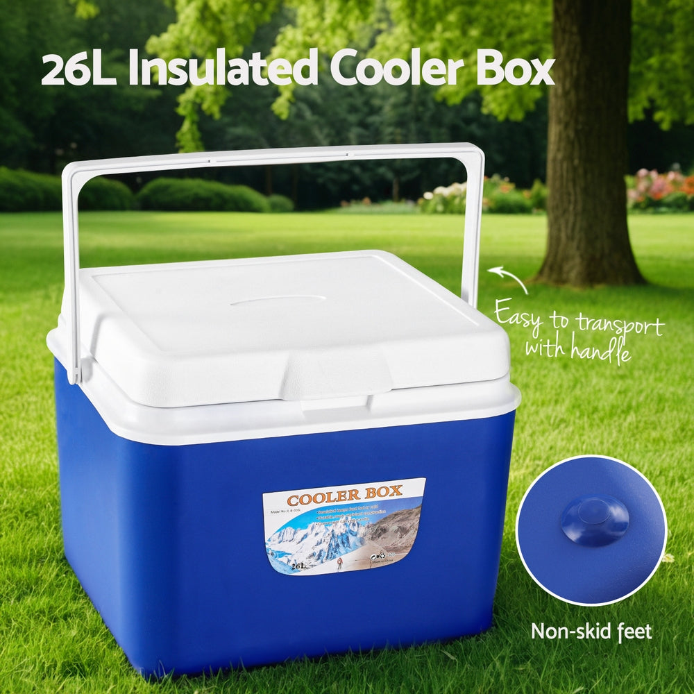 13L Portable Ice Cooler Box Camping Fridge