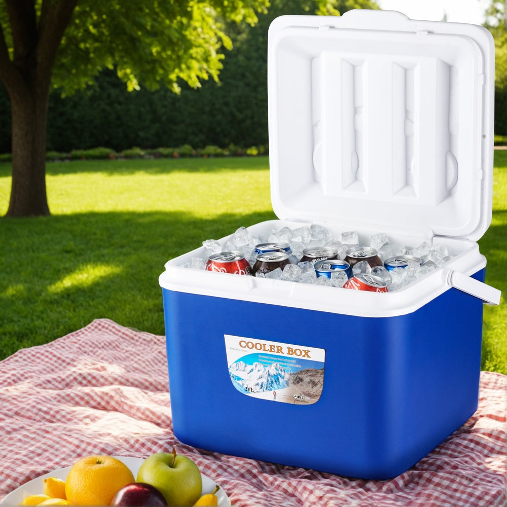 26L Portable Ice Cooler Box Camping Fridge