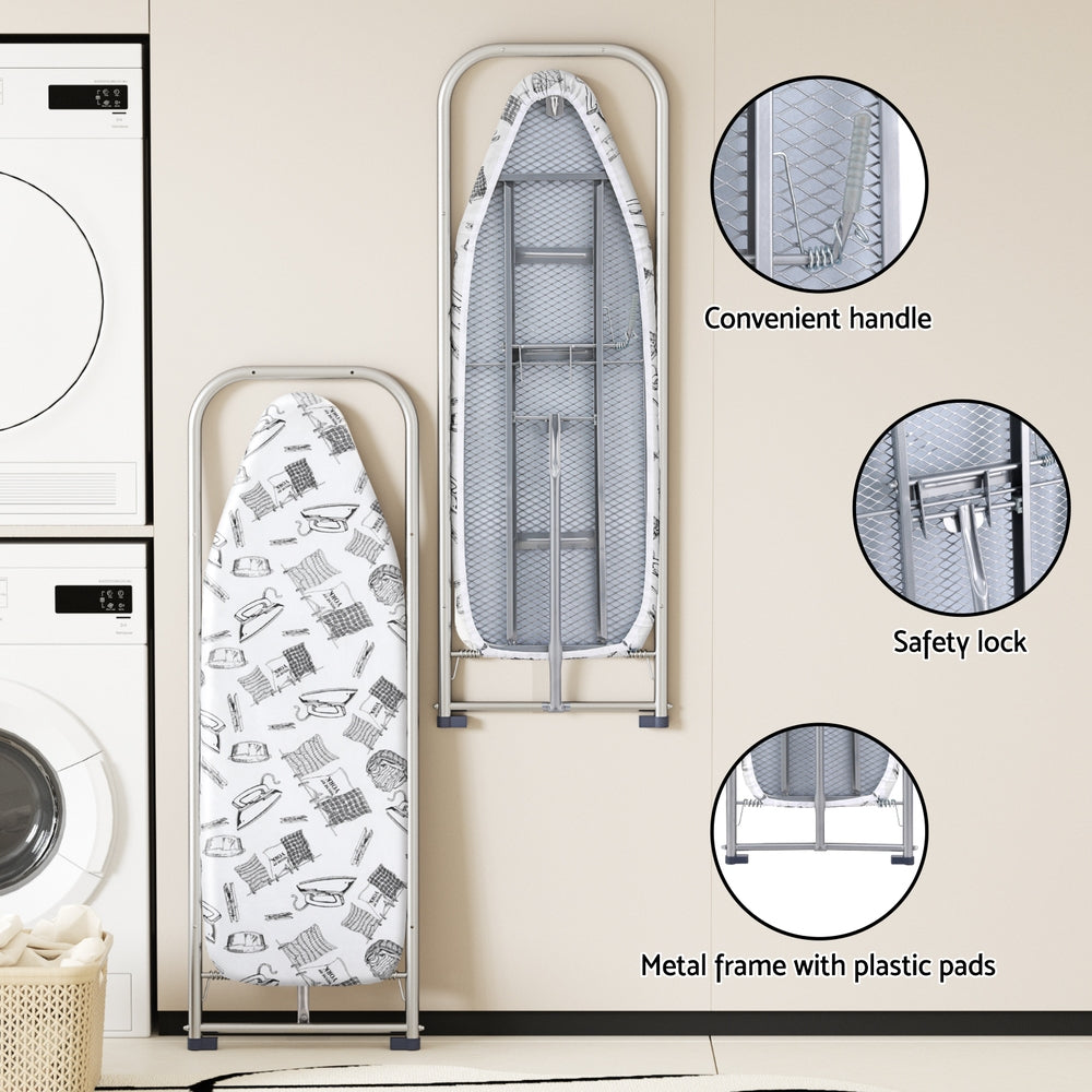 Ironing Board Wall Mounted Foldable White