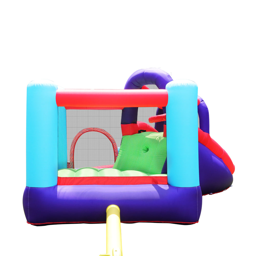 Inflatable Water Slide Bounce House 6 Play Zones