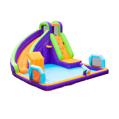 Inflatable Water Slide Bounce House Jumping Castle Park Play Pool Gift