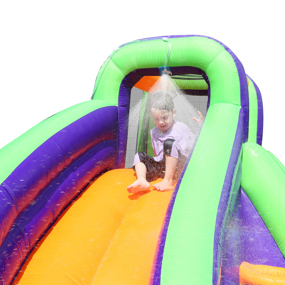 Inflatable Water Slide Bounce House Jumping Castle Park Play Pool Gift