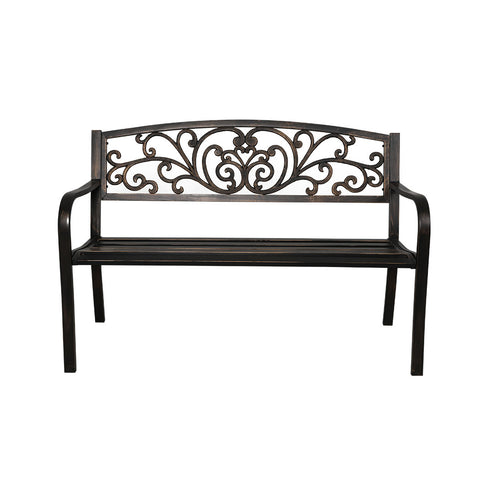 Garden Bench Seat Outdoor Furniture Bronze