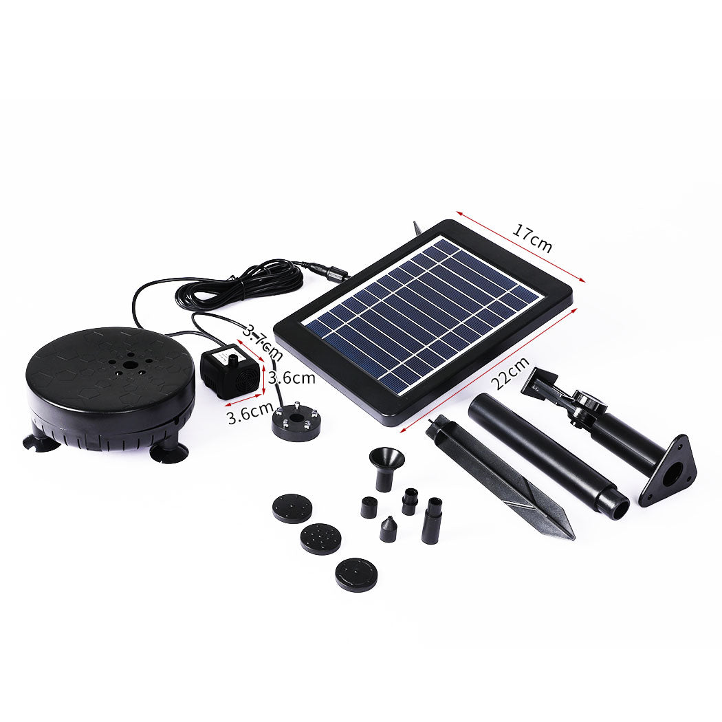 Solar Powered Water Fountain Pump