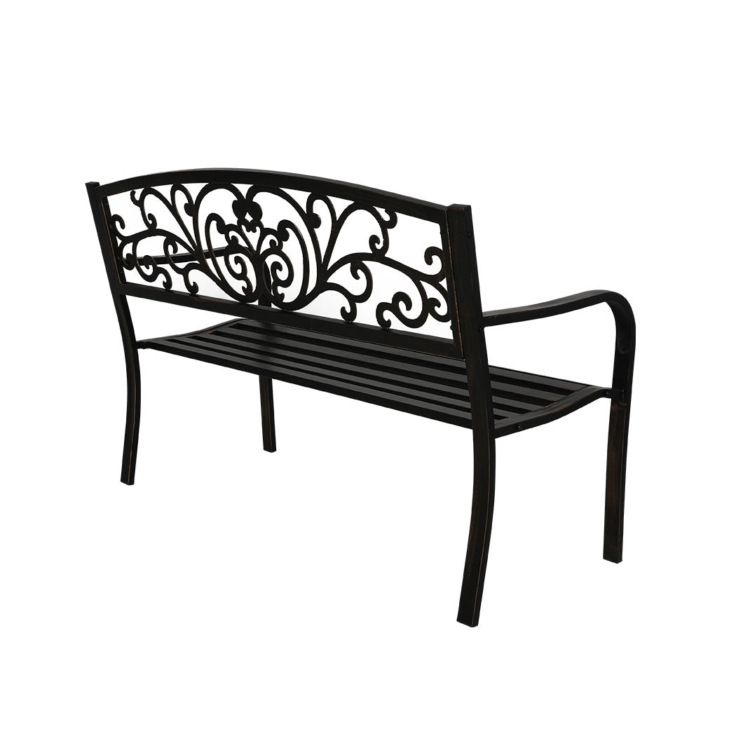 Garden Bench Seat Outdoor Furniture Bronze