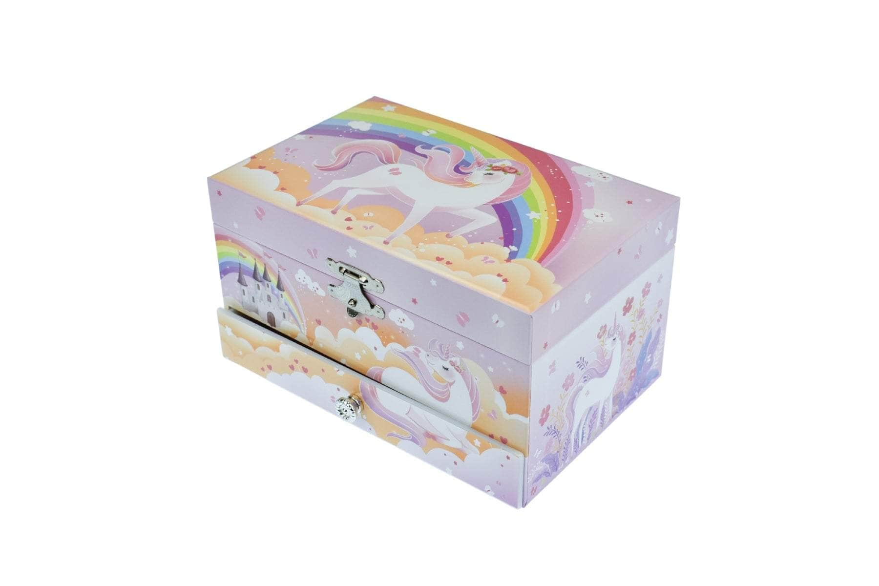 Rainbow Unicorn Heirloom Music Box