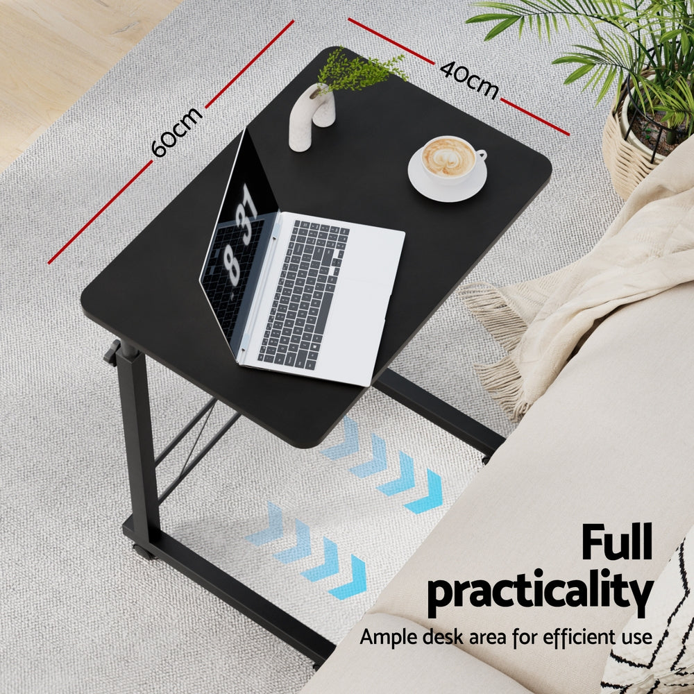 Laptop Desk Table Adjustable 60Cm Black