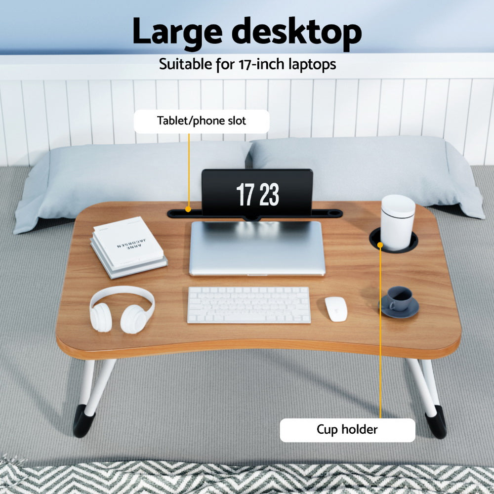 Laptop Desk Table Foldable Stand Lap Tray Portable Adjustable Desks