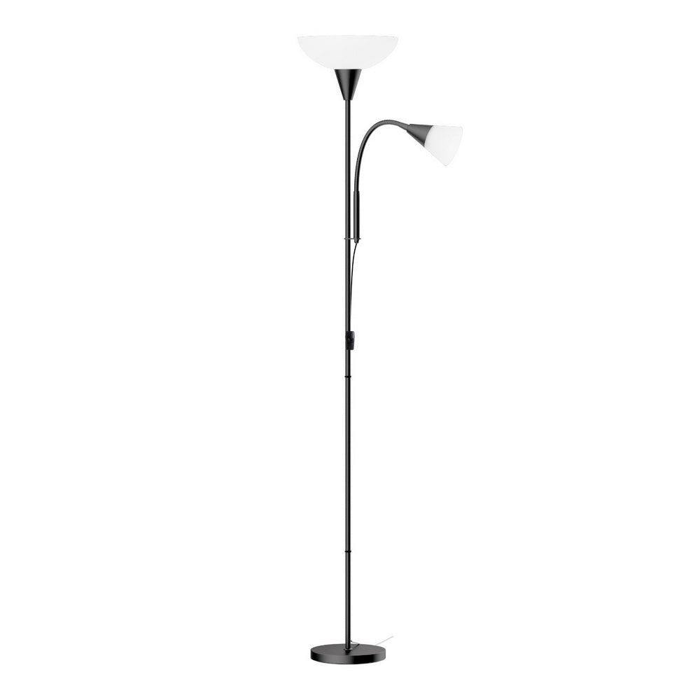 Modern Floor Lamp Mother and Child Black/Silver