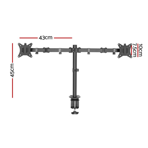 Monitor Arm Mount Dual 32