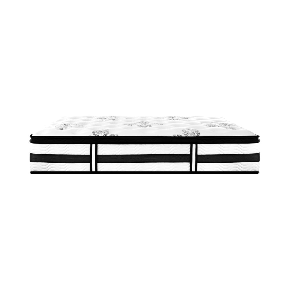 Simple Deals Presents Mattress Cool Gel Bed Medium Firm Mattress Pocket Spring 34cm Thickness