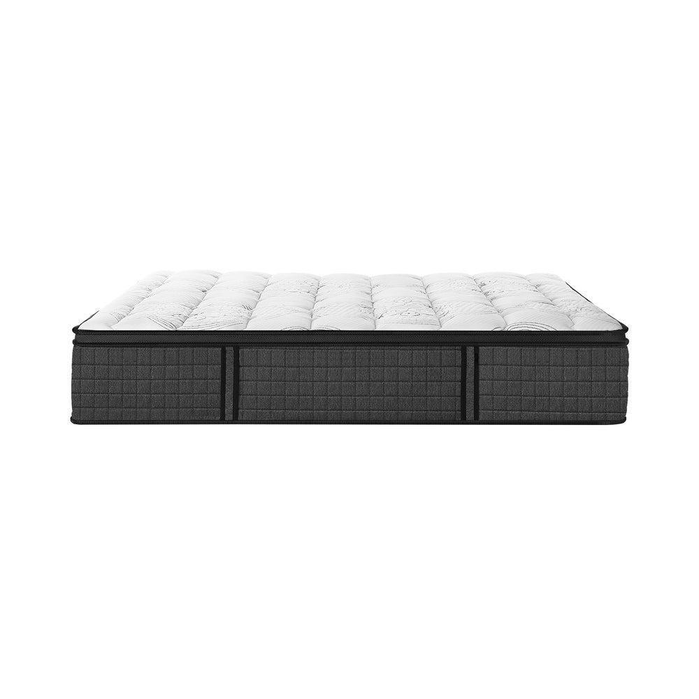 Simple Deals Latex Foam Mattress Bed 9 Zone Pocket Spring 34cm Thickness