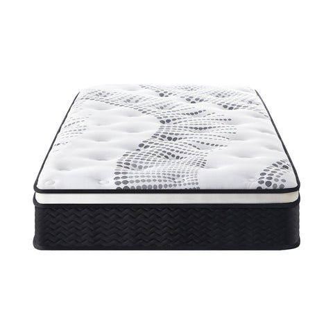 Simple Deals Mattress Cool Gel Foam Euro Top Pocket Spring 22cm