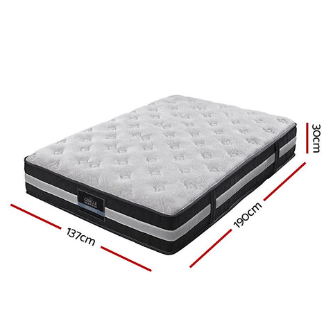 30cm Mattress Pocket Spring Double