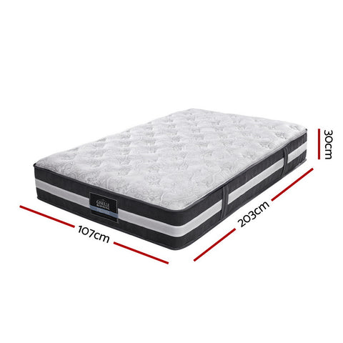 30cm Mattress Pocket Spring King Single