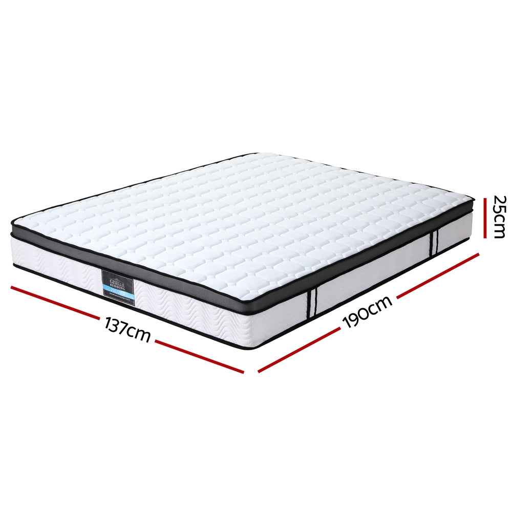 Mattress Cool Gel Foam 25cm Double King Single Queen