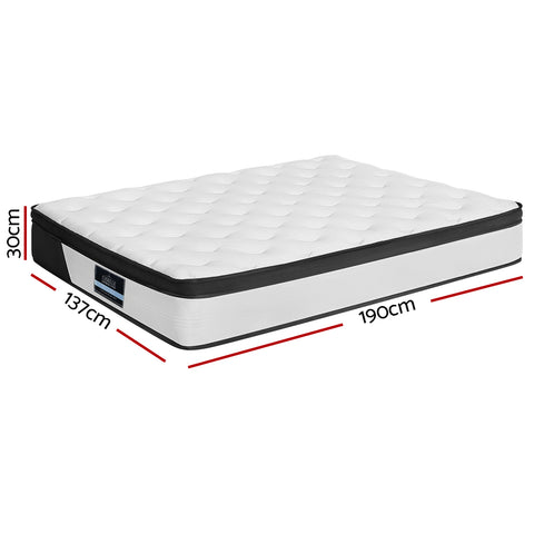 Simple Deals 30cm Mattress Euro Top Double/Queen/King