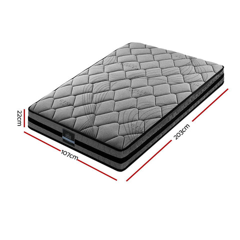 22cm Mattress Medium Firm King Single