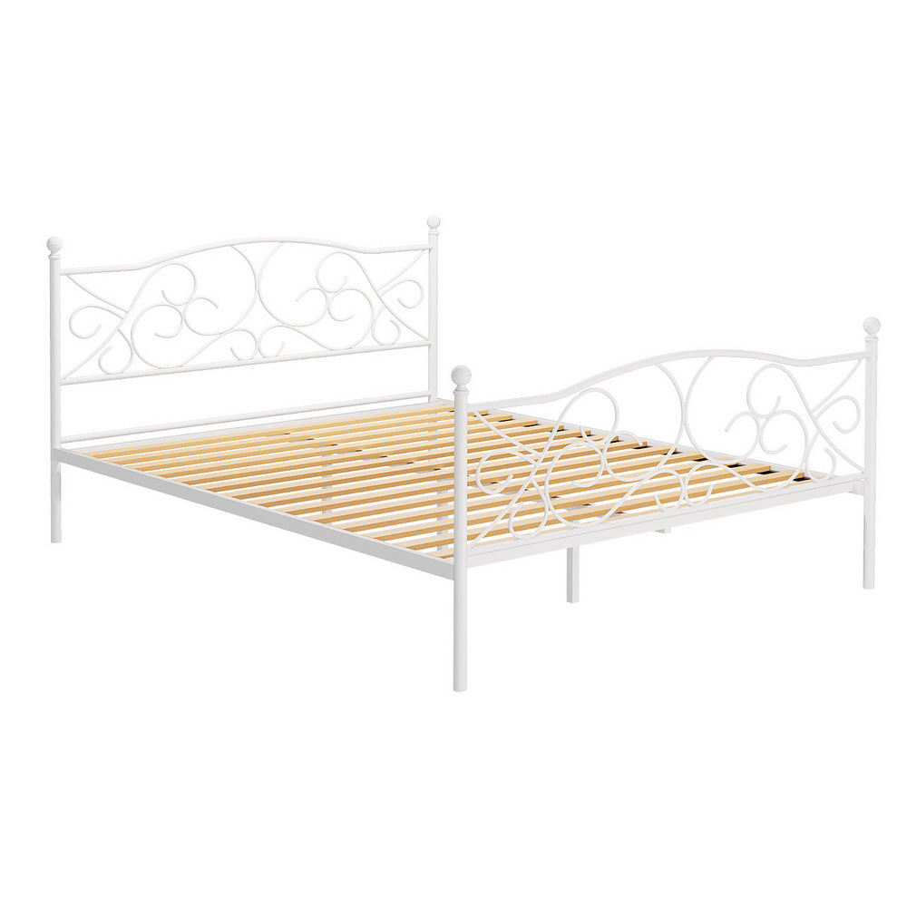 Bed Frame Queen Size Metal Frame GROA