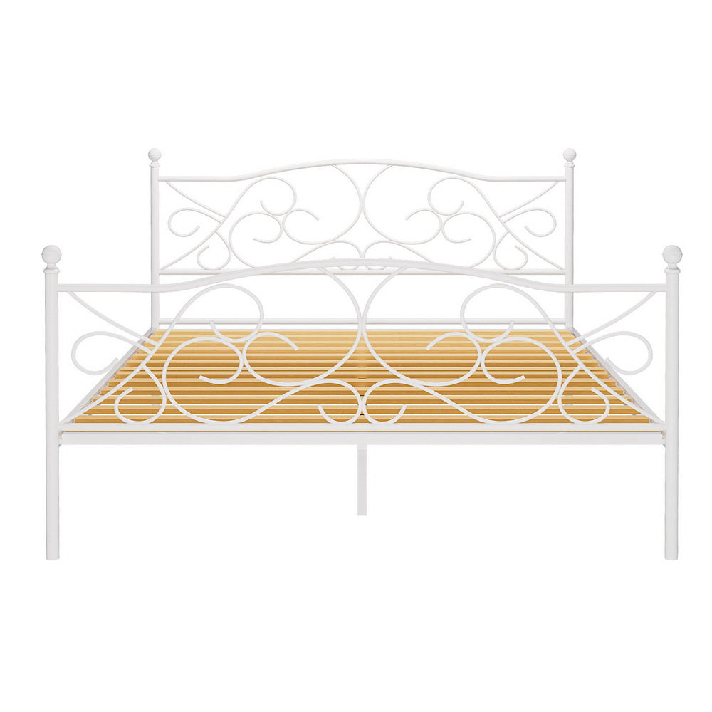 Bed Frame Queen Size Metal Frame GROA