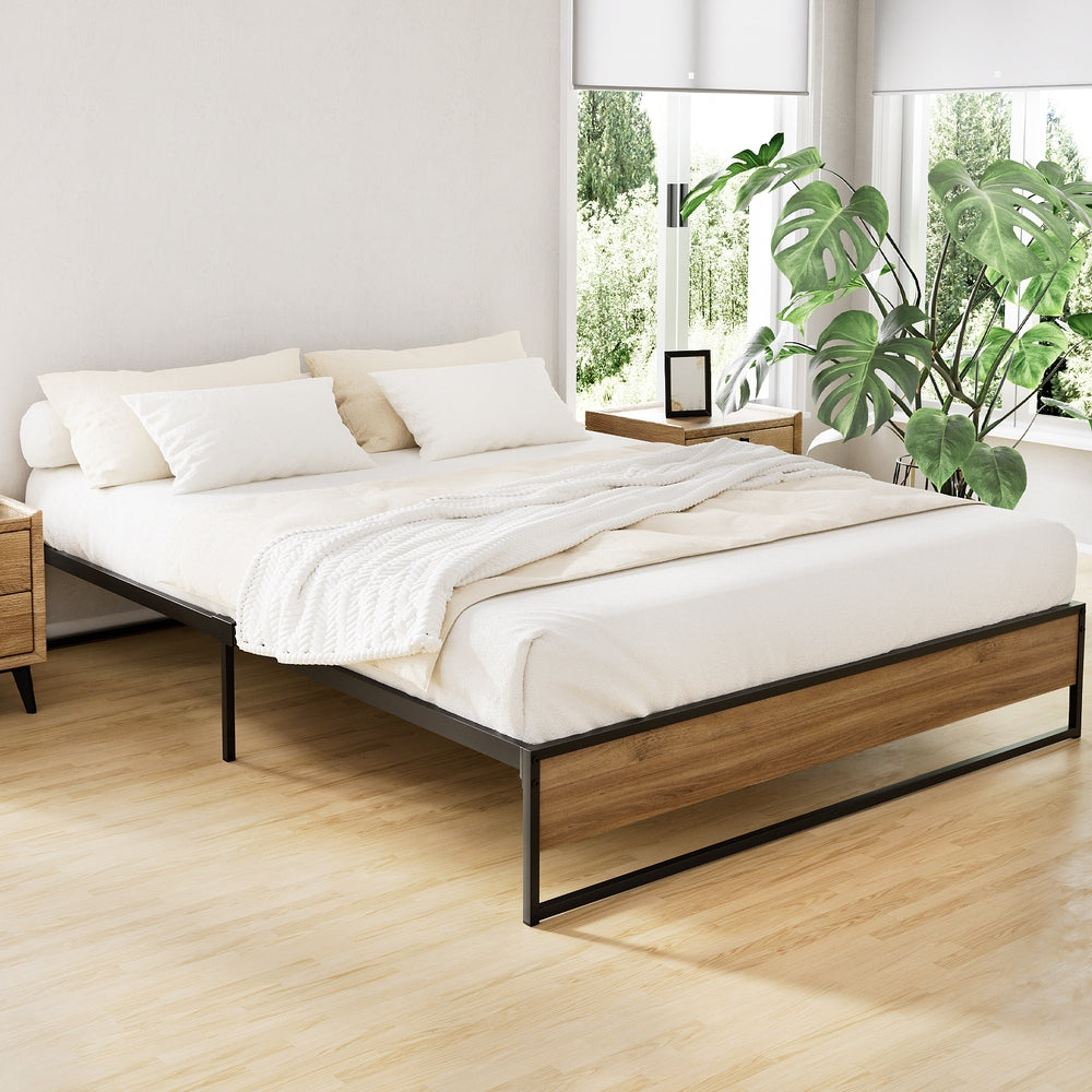 Bed Frame Metal Frame Bed Base OSLO - Queen