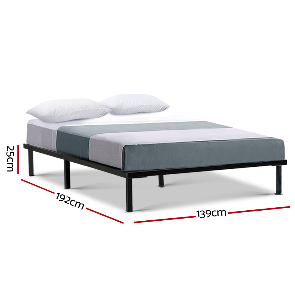 Bed Frame Double Size Metal Frame TED