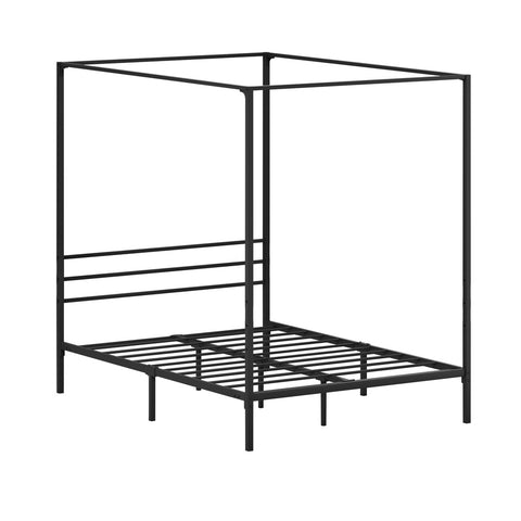 Metal Canopy Bed Frame Double/Queen/Single Size Platform