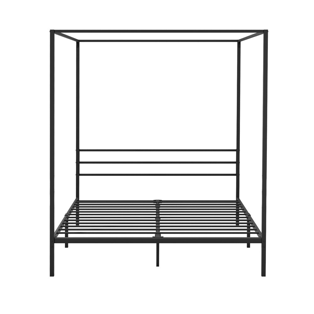 Metal Canopy Bed Frame Double/Queen/Single Size Platform