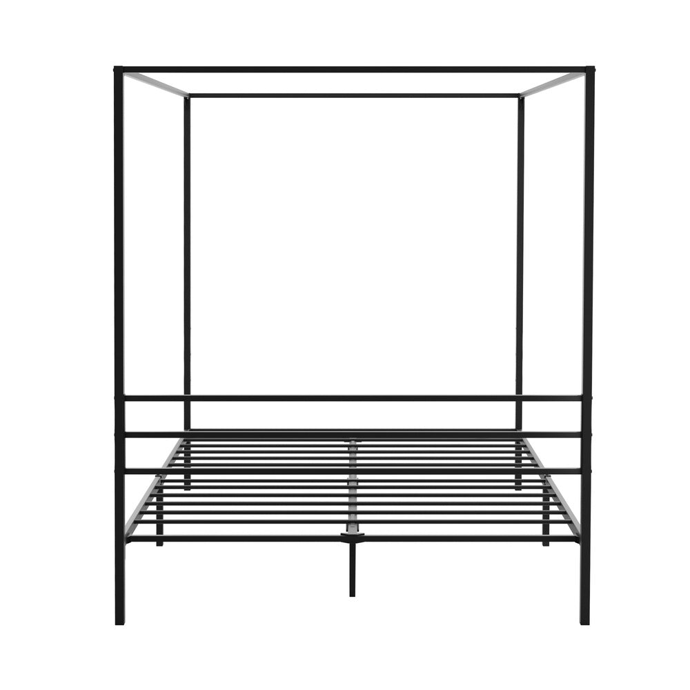 Metal Canopy Bed Frame Double/Queen/Single Size Platform