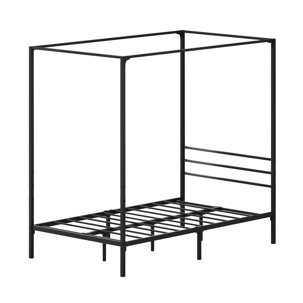 Metal Canopy Bed Frame Double/Queen/Single Size Platform