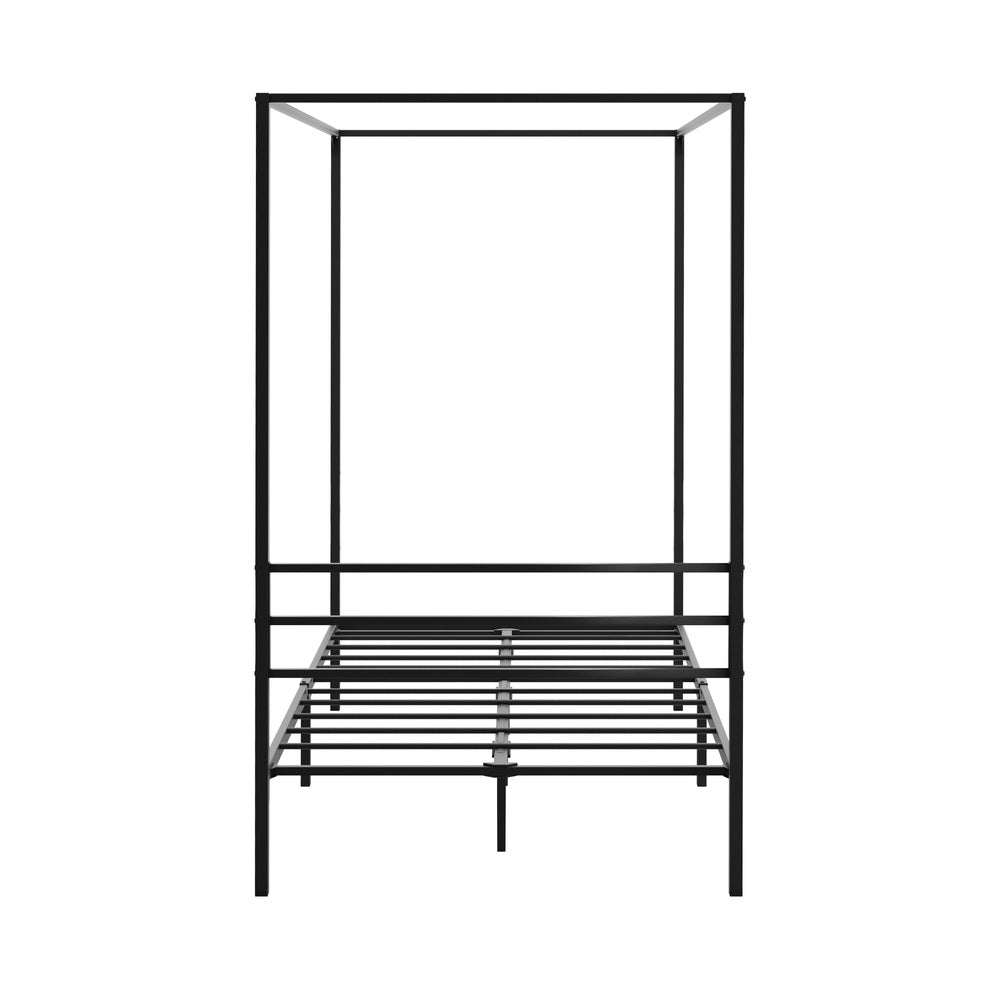 Metal Canopy Bed Frame Double/Queen/Single Size Platform