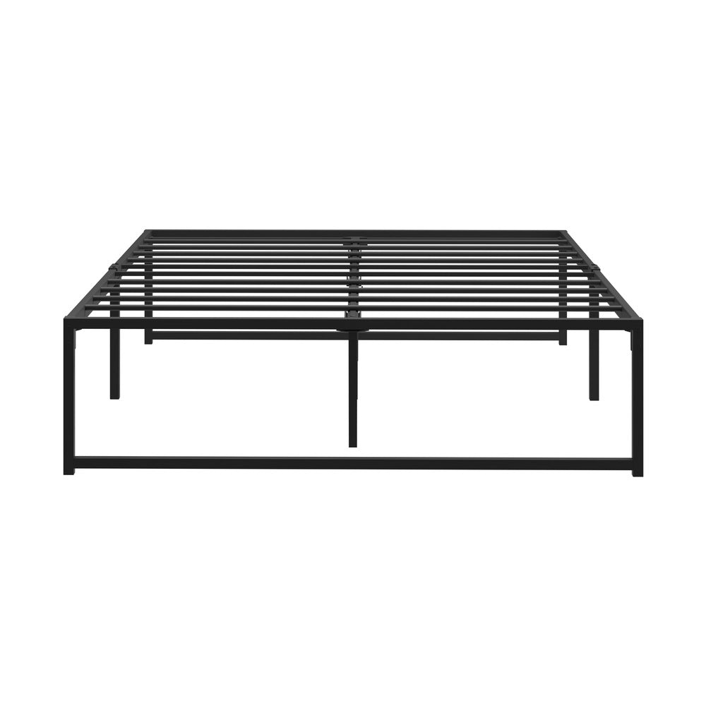 Metal Bed Frame Beds Platform Black