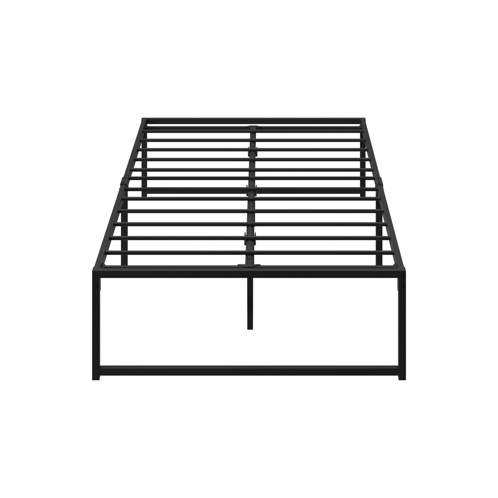 Metal Bed Frame Beds Platform Black