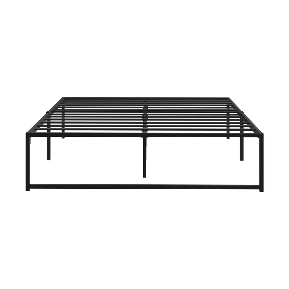 Metal Bed Frame Beds Platform Black