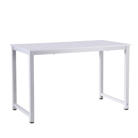 Computer Desk Home Office Study Table White 120CM