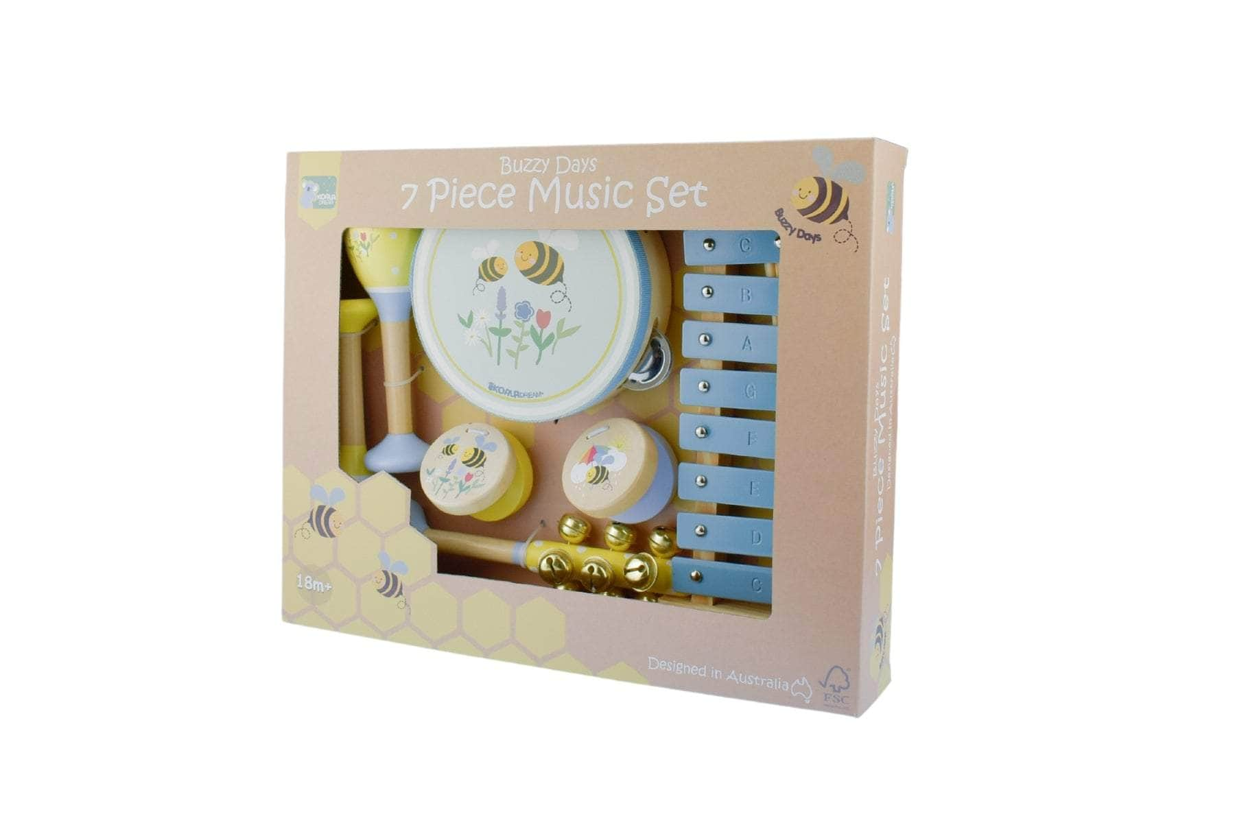 Buzzy Days Bee 7Pcs Musical Set