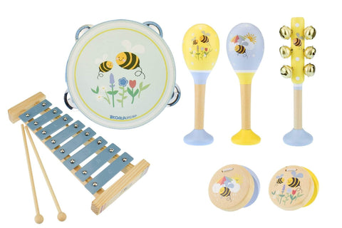 Buzzy Days Bee 7Pcs Musical Set