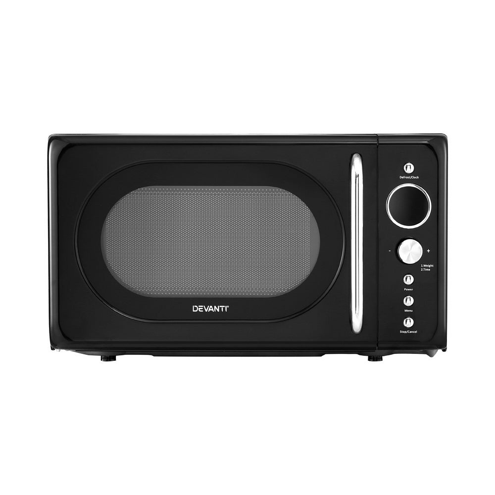 20L Microwave Oven 800W Blue