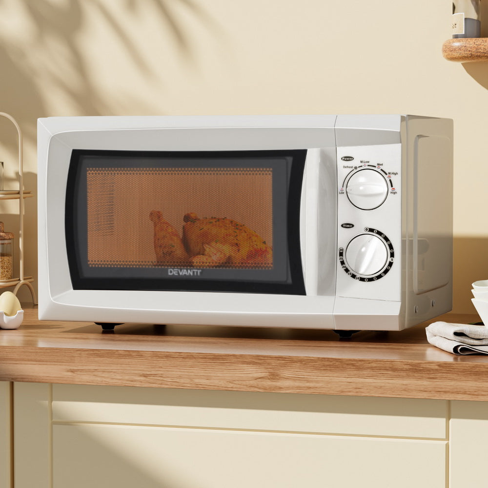 20L Microwave Oven 800W White