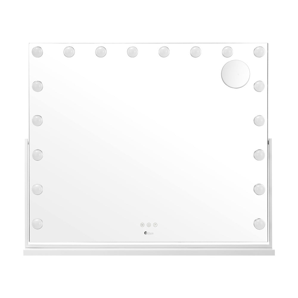 LED Hollywood Mirrors Makeup Rotatable Mirror Magnifying Bluetooth