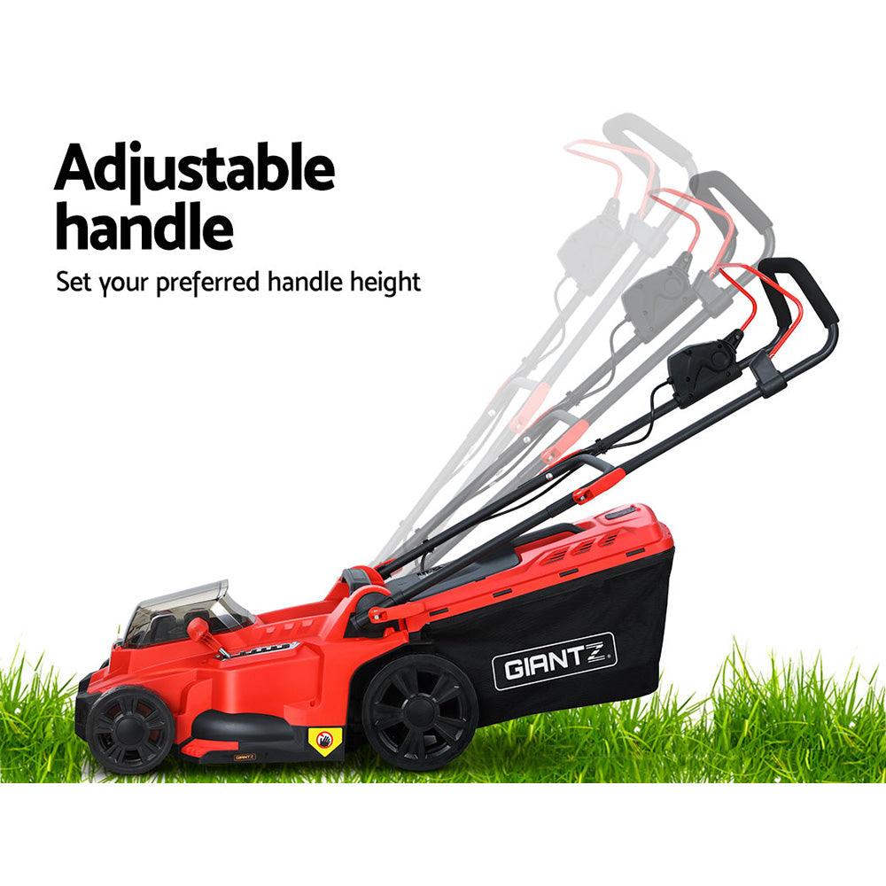 Lawn Mower Cordless 40V Battery Electric Lawnmower 39cm Width