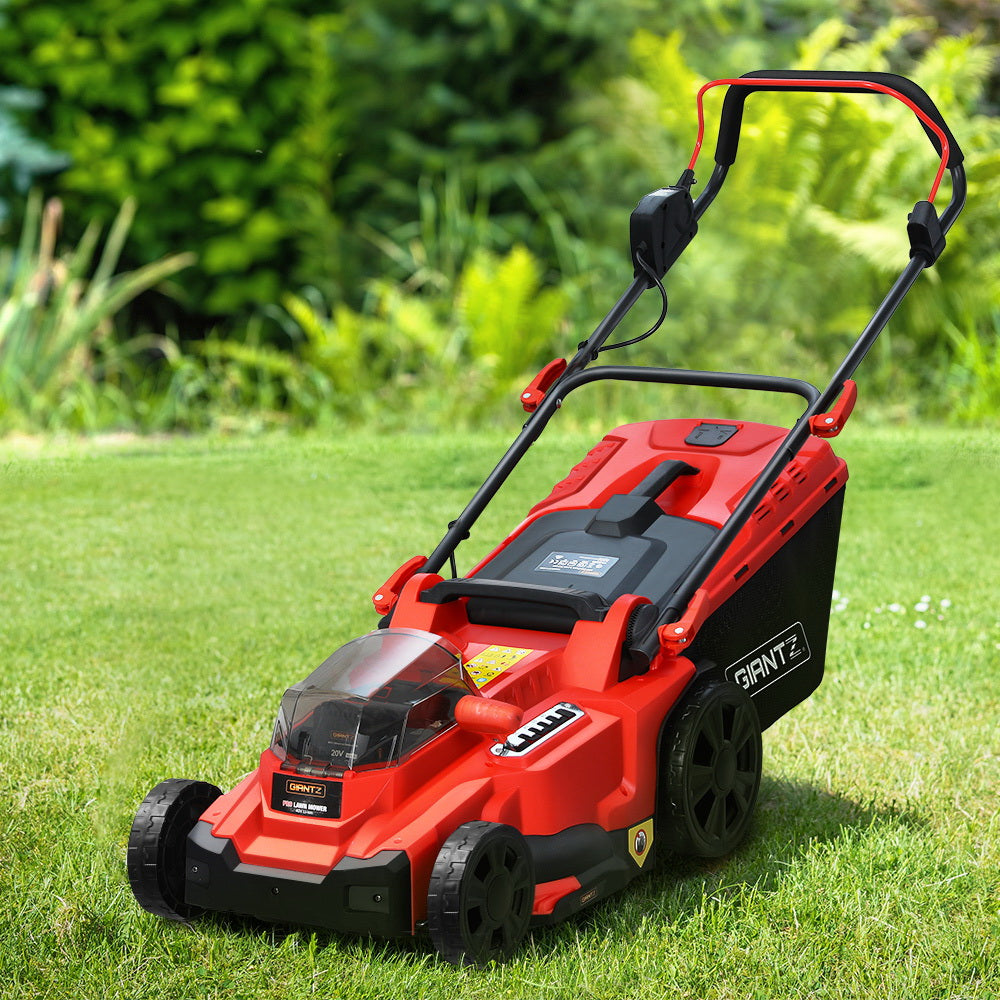 Lawn Mower Cordless 40V Battery Electric Lawnmower 39cm Width