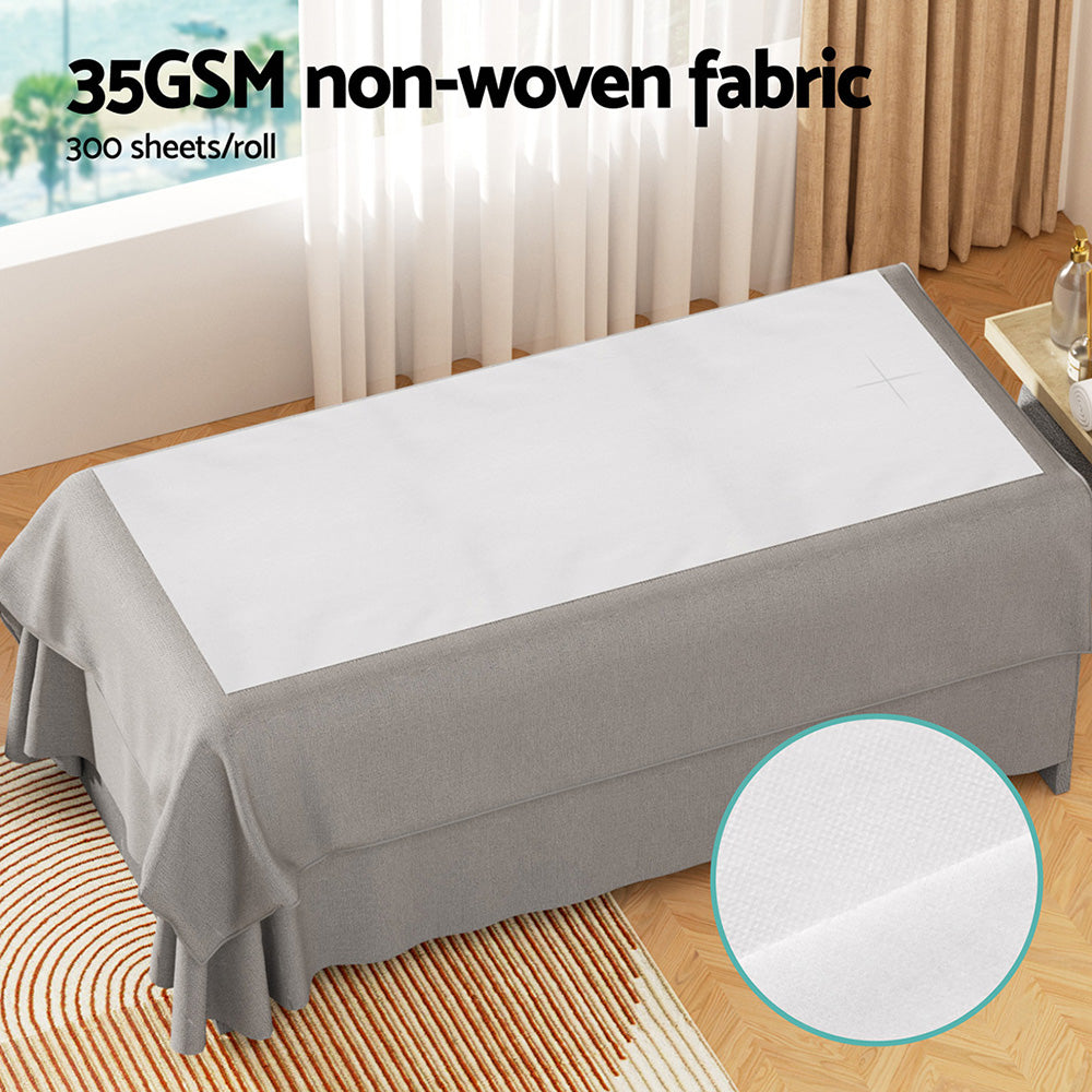 80cm X 180cm Massage Table Cover  6 Rolls 300 Pieces