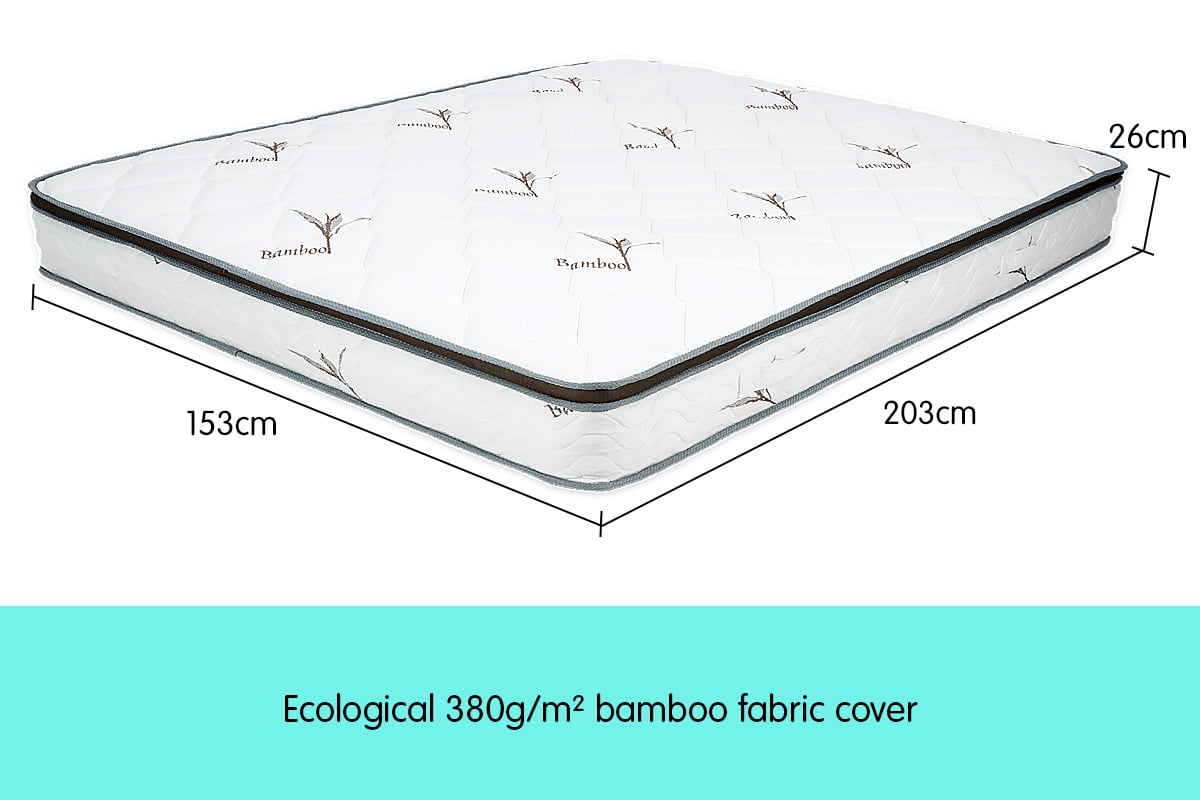 Premium King Mattress with Euro Top Layer - 32cm